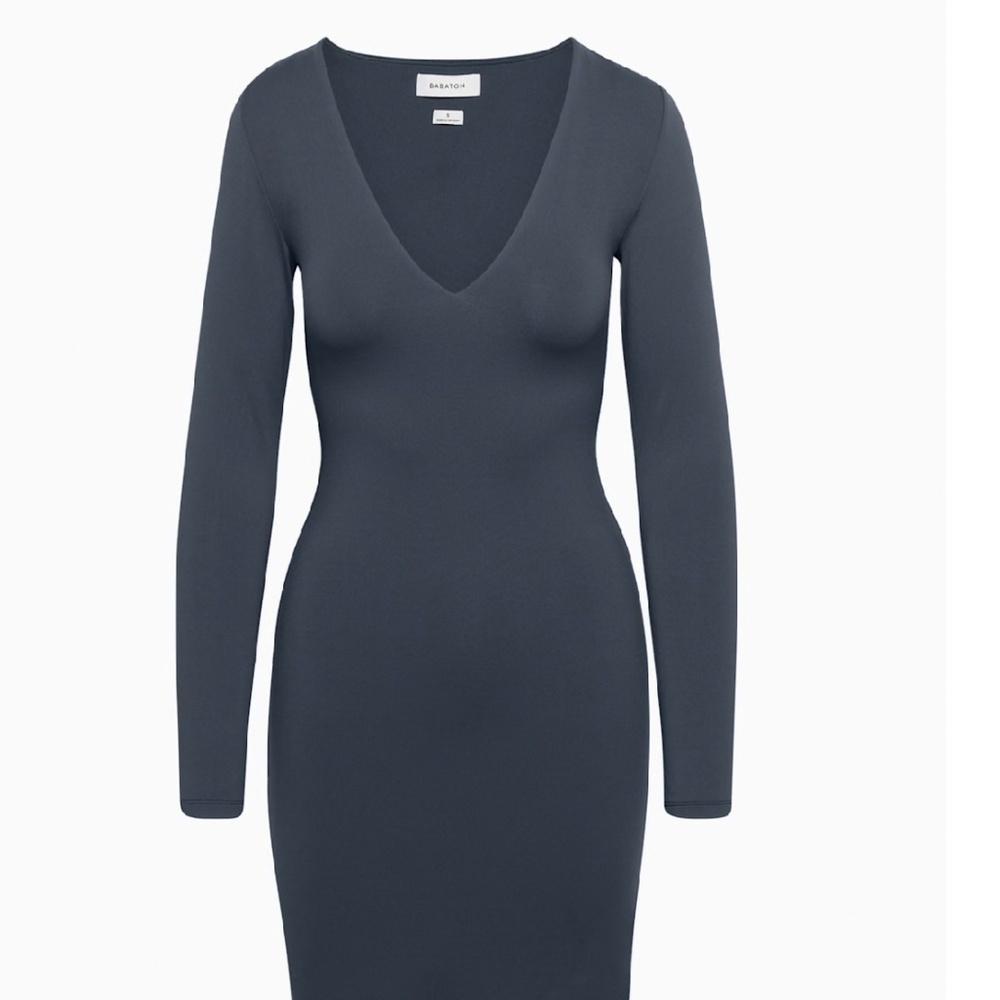 Aritzia Babaton Contour Midi Dress Long sleeve